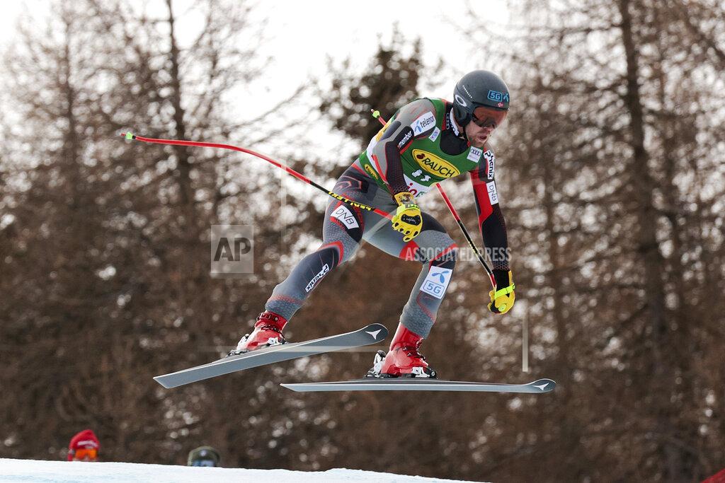 Giovanni Maria Pizzato Norway's Aleksander Aamodt Kilde competes during an alpine ski men's World Cup super-G, in Bormio, Italy, Wednesday, Dec. 29, 2021. (AP Photo/Giovanni Maria Pizzato)