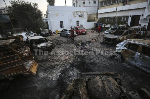 AP visual analysis: Rocket from Gaza appeared to go astray, likely caused deadly hospital explosion - Vimarsana News