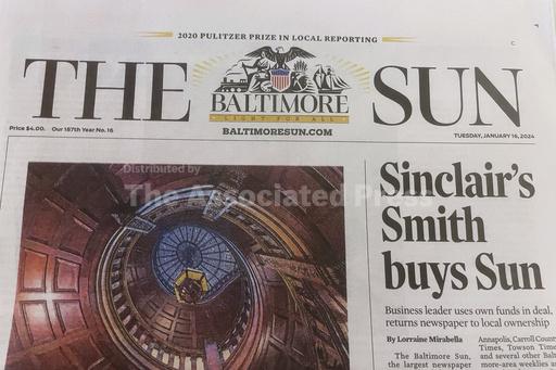 The Baltimore Sun is returning to local ownership — wit... - Vimarsana News