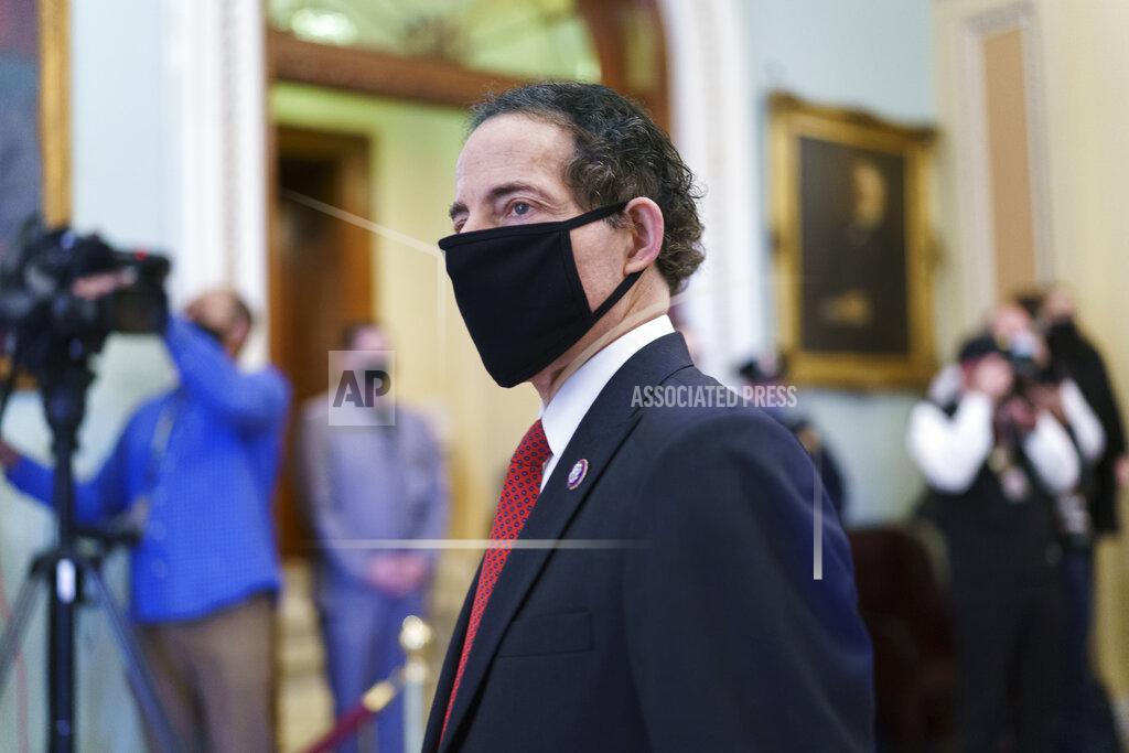 J. Scott Applewhite Rep. Jamie Raskin, D-Md., the lead impeachment manager, and his team arrive to begin the second impeachment trial of former President Donald Trump begins in the Senate, at the Capitol in Washington, Tuesday, Feb. 9, 2021. (AP Photo/J. Scott Applewhite)