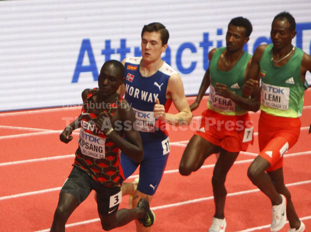 World Athletics Indoor Championships 2022 Belgrade Buy Photos AP