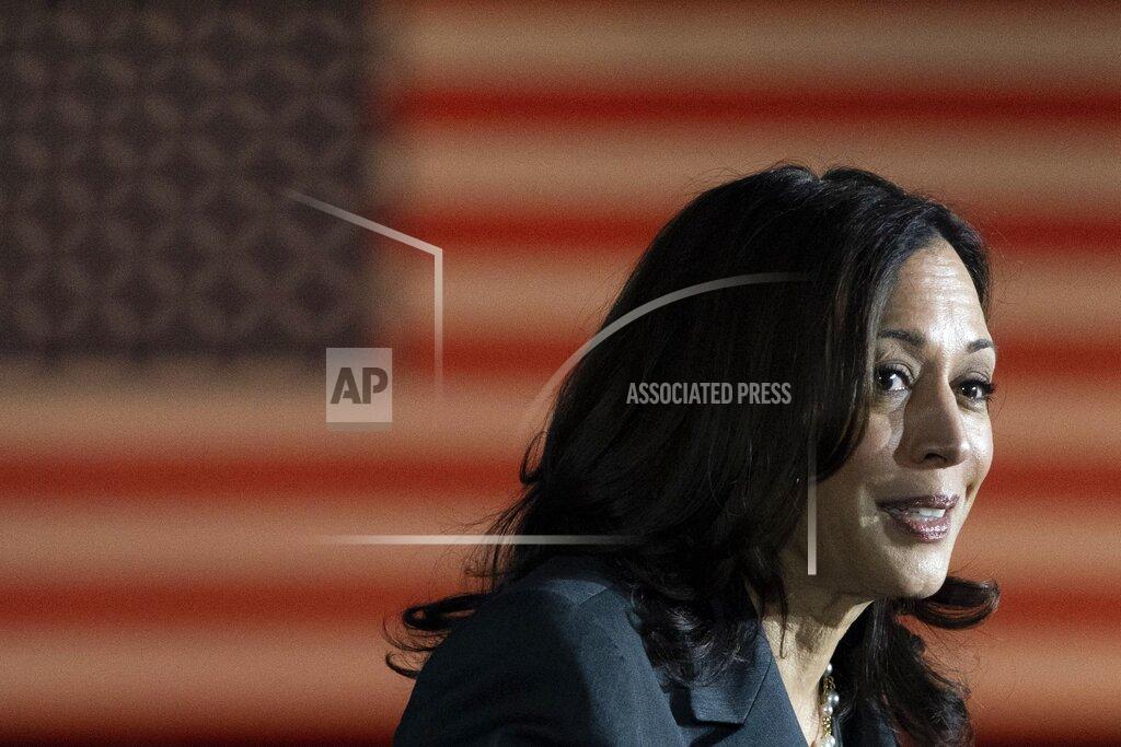 Jacquelyn Martin Vice President Kamala Harris speaks at Clark Atlanta University, Friday, June 18, 2021, in Atlanta. (AP Photo/Jacquelyn Martin)
