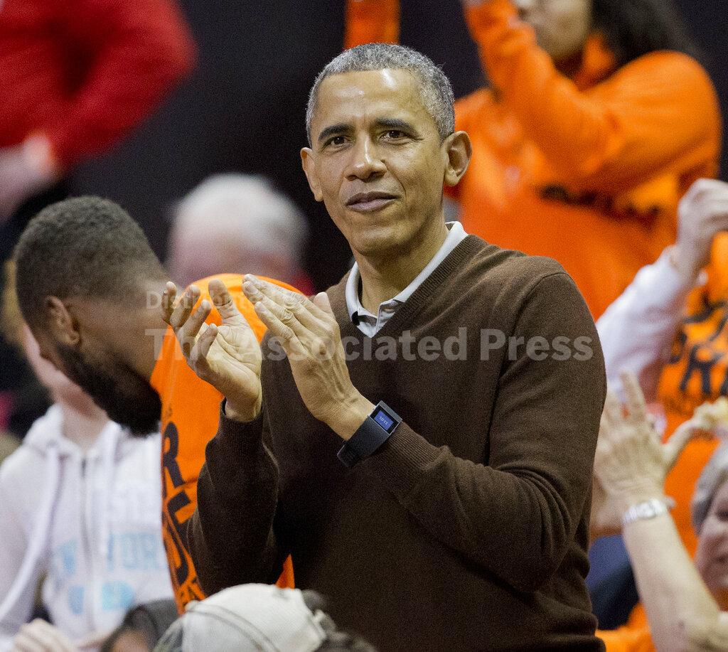 Obama NCAA Princeton Green Bay Basketball