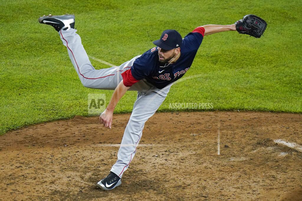 Frank Franklin Ii Boston Red Sox's Matt Barnes delivers a pitch during the ninth inning of a baseball game against the New York Yankees, Friday, June 4, 2021, in New York. (AP Photo/Frank Franklin II)