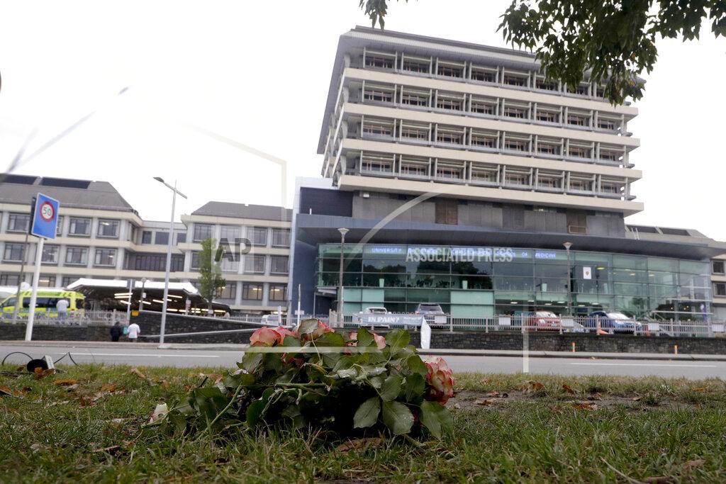 Mark Baker FILE - In this March 16, 2019, file photo, flowers are placed outside Christchurch Hospital in Christchurch, New Zealand. Health Minister Andrew Little said Wednesday, April 21, 2021, that New Zealand will overhaul its fragmented healthcare system to create a new national service similar to the one revered by many in Britain. (AP Photo/Mark Baker, File)