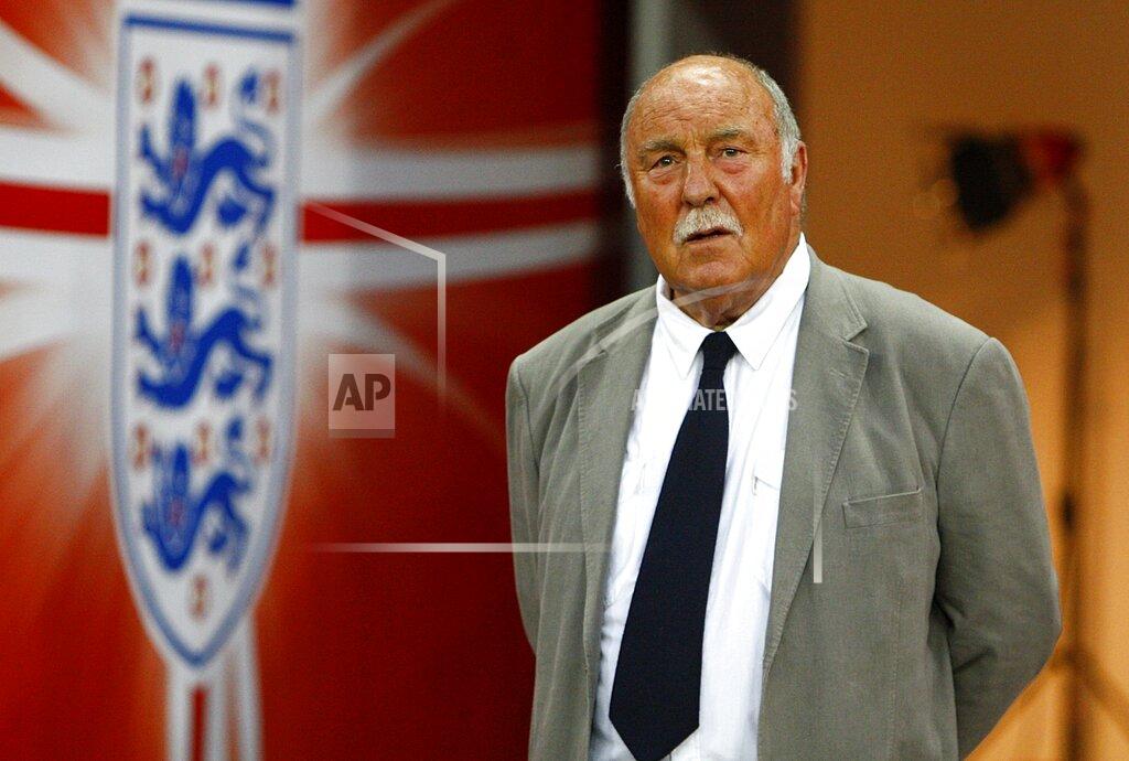 Sean Dempsey FILE - In this June 6, 2009 file photo, Jimmy Greaves is photographed. Jimmy Greaves, one of England’s greatest goal-scorers who was prolific for Tottenham, Chelsea and AC Milan has died. He was 81. With 266 goals in 379 appearances, Greaves was the all-time record scorer for Tottenham, which announced his death on Sunday, Sept. 19, 2021. (Sean Dempsey/PA via AP, File)