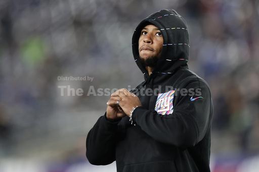 Giants running back Saquon Barkley is questionable for Sunday's game in Miami against the Dolphins - Vimarsana News