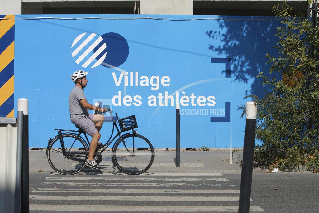 France - Athletes' Village Of The Paris 2024 Olympic Games Under Construction