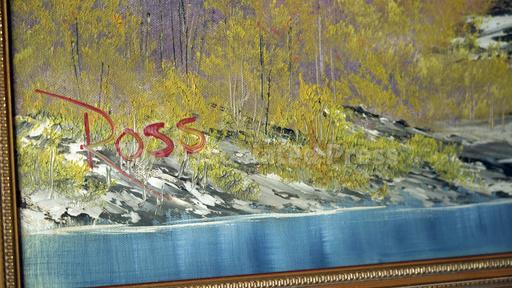 First Bob Ross TV painting, completed in a half an hour... - Vimarsana News
