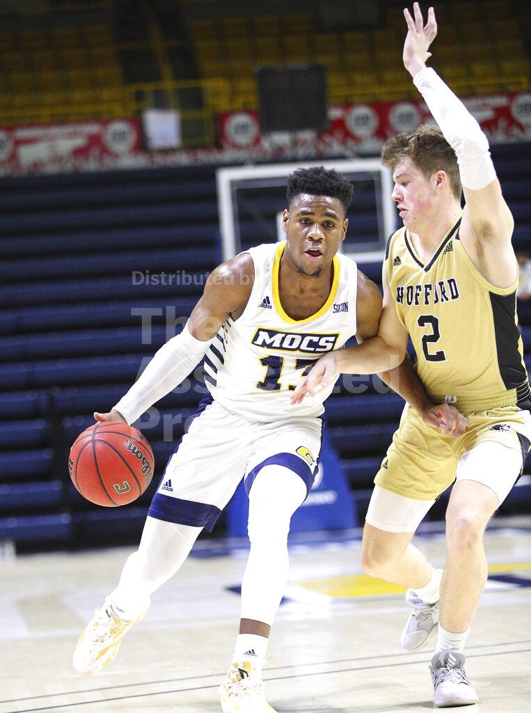 COLLEGE BASKETBALL JAN 16 Wofford at Chattanooga Buy Photos AP