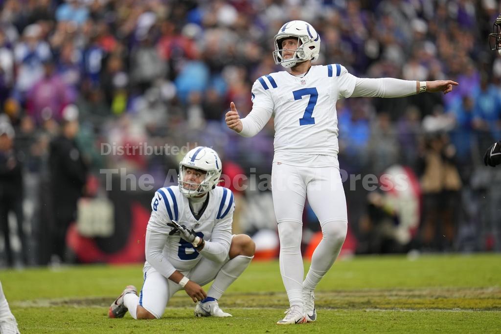 Matt Gay kicks 4 FGs over 50 yards, including OT winner, as Colts beat Ravens 22-19 - Vimarsana News