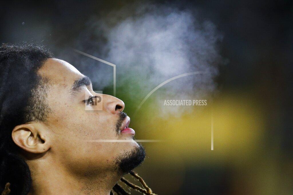 Matt Ludtke Seattle Seahawks' Ryan Neal warms up before an NFL divisional playoff football game against the Green Bay Packers Sunday, Jan. 12, 2020, in Green Bay, Wis. (AP Photo/Matt Ludtke)