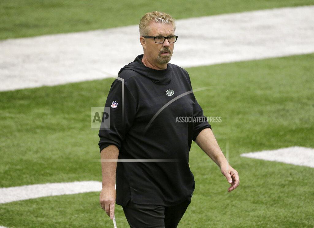 FILE - This May 23, 2019, file photo shows New York Jets defensive coordinator Gregg Williams during an NFL football team practice in Florham Park, N.J. Williams believes All-Pro safety Jamal Adams has the skills to be a Hall of Famer. Williams can only hope that Adams will keep displaying them in New York. (AP Photo/Seth Wenig, File)