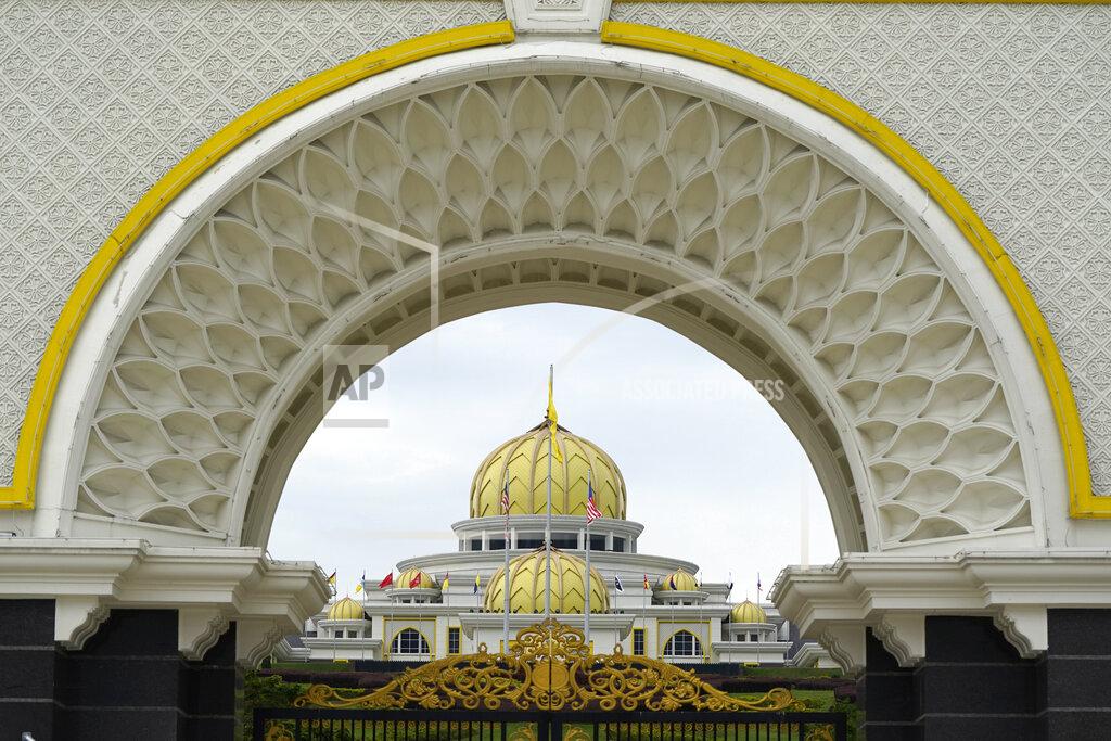 Vincent Thian The National Palace is seen in Kuala Lumpur, Malaysia, Sunday, Oct. 25, 2020. National Palace statement says Malay rulers has decided not to accede to Prime Minister Muhyiddin Yassin's request to declare a state of emergency. (AP Photo/Vincent Thian)