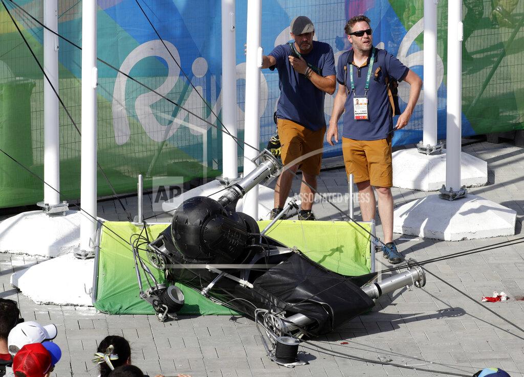 Rio Olympics Falling Camera Rio Olympics Falling Camera