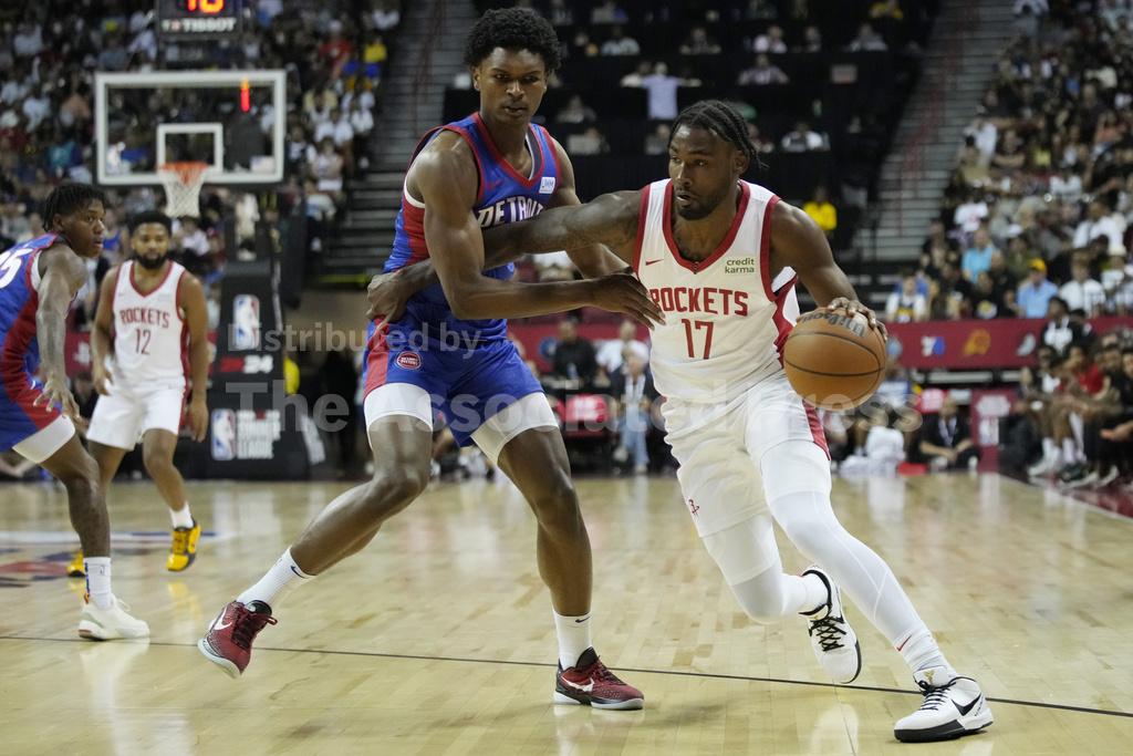 Pistons Rockets Basketball