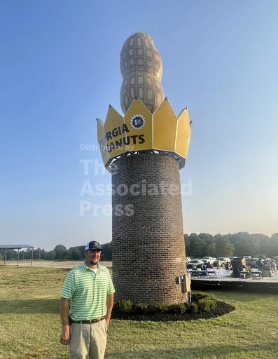 The Big Peanut once again reigns at the roadside in Geo... - Vimarsana News