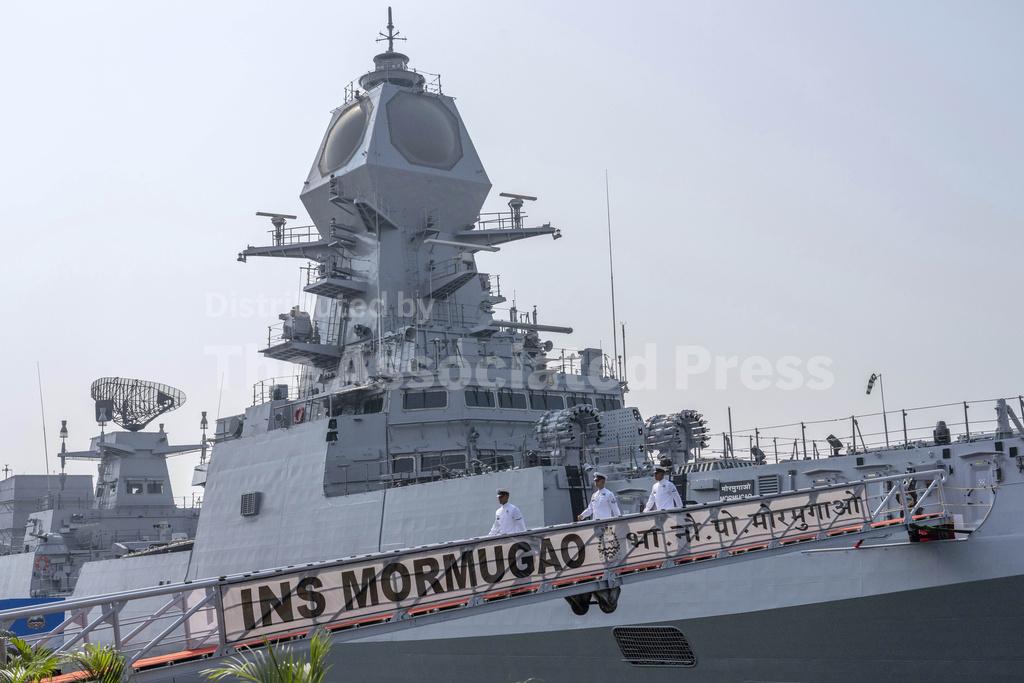 India begins to flex its naval power as competition with China grows ...