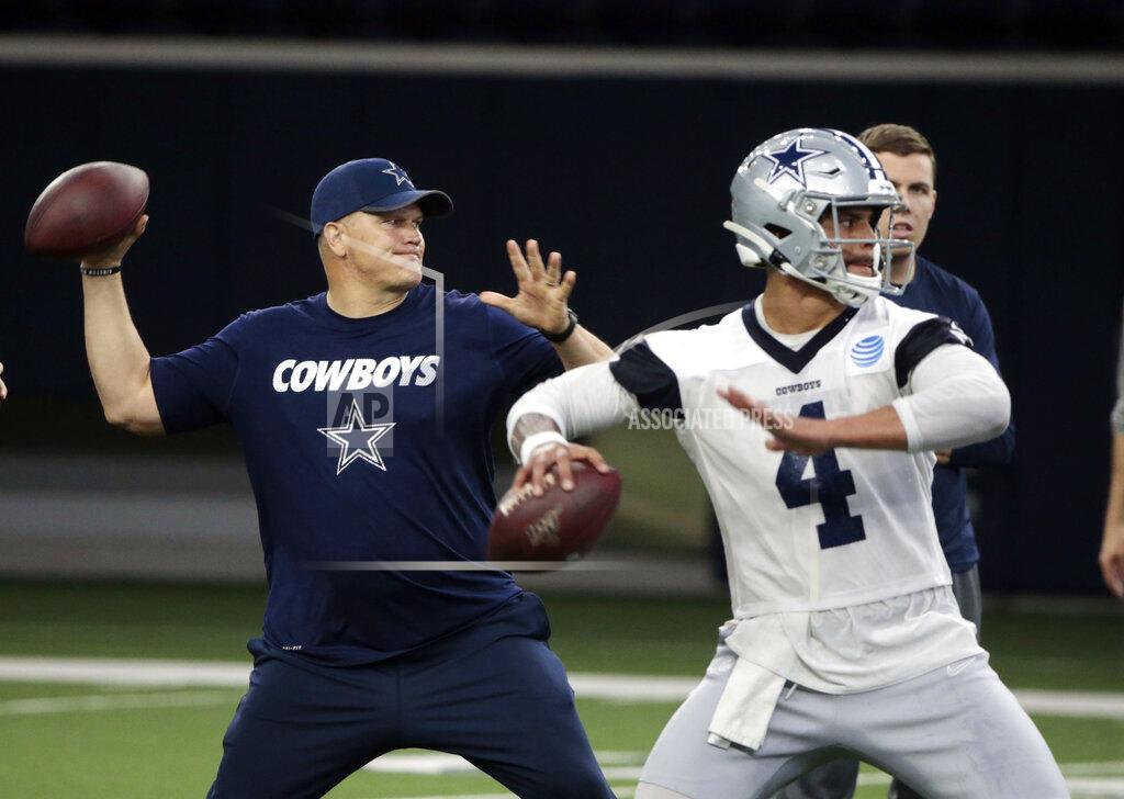 Kitna returns to NFL with Cowboys, seeks growth in Prescott
