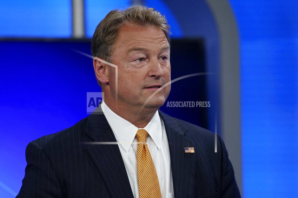 John Locher Former U.S. Senator Dean Heller waits before a Republican primary debate for Nevada governor Wednesday, May 25, 2022, in Las Vegas. (AP Photo/John Locher, Pool)