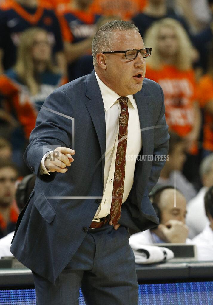Steve Helber Virginia Tech head coach Buzz Williams directs his team during the first half of an NCAA college basketball game against Virginia, in Charlottesville, Va., Tuesday, Jan. 15, 2019. (AP Photo/Steve Helber)