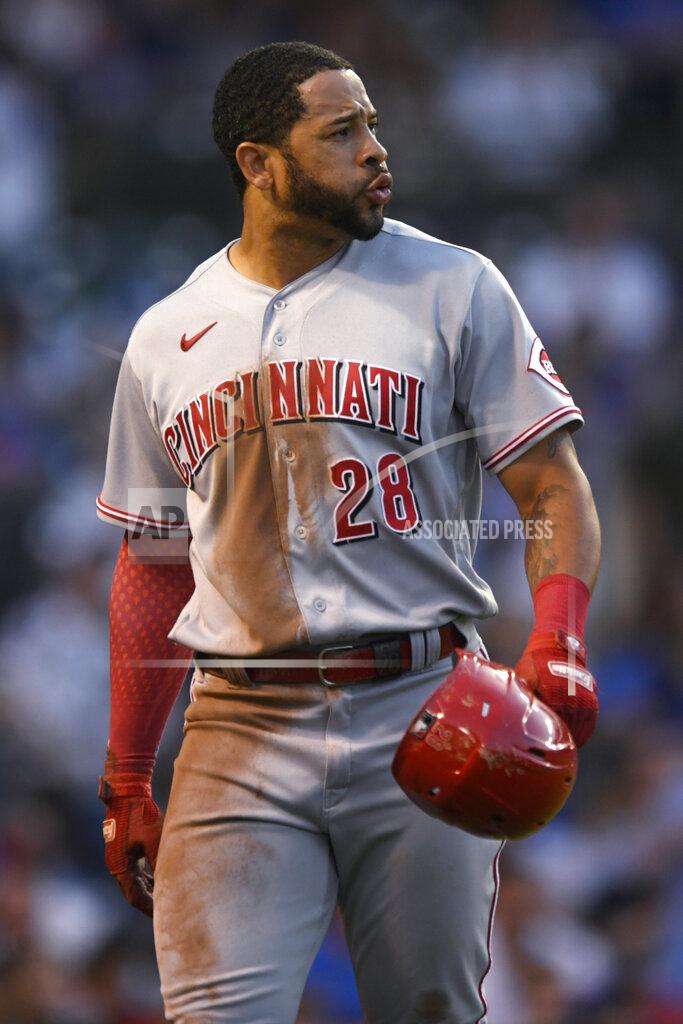 Paul Beaty Cincinnati Reds' Tommy Pham walks to the dugout after being thrown out at home during the fourth inning of the team's baseball game against the Chicago Cubs on Wednesday, June 29, 2022, in Chicago. (AP Photo/Paul Beaty)