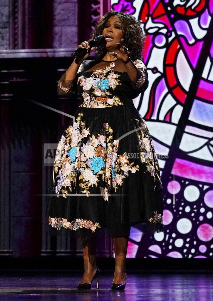 Mark Humphrey CeCe Winans performs at the 56th annual Academy of Country Music Awards on Saturday, April 17, 2021, at the Grand Ole Opry in Nashville, Tenn. The awards show airs on April 18 with both live and prerecorded segments. (AP Photo/Mark Humphrey)