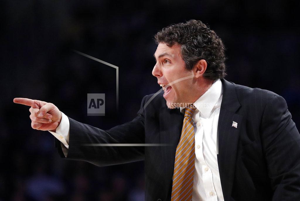 John Bazemore Georgia Tech head coach Josh Pastner speaks to his players during the first half of an NCAA college basketball game against the Wake Forest Saturday, Jan. 5, 2019, in Atlanta. (AP Photo/John Bazemore)