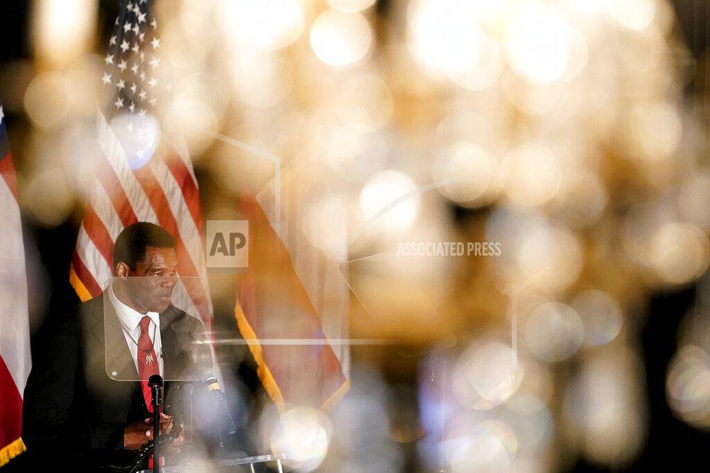 Brynn Anderson U.S. Senate candidate Herschel Walker speaks to supporters during an election night watch party, Tuesday, May 24, 2022, in Atlanta. Walker won the Republican nomination for U.S. Senate in Georgia's primary election. (AP Photo/Brynn Anderson)