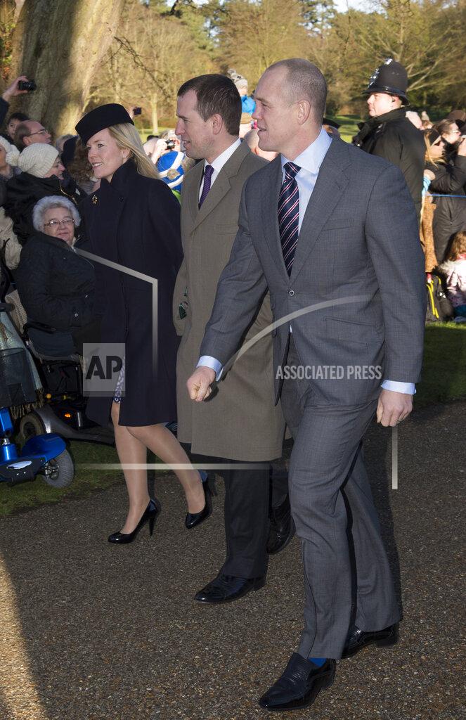 REX AP 3439238cr Christmas Day church service, Sandringham, Norfolk, Britain - 25 Dec 2013