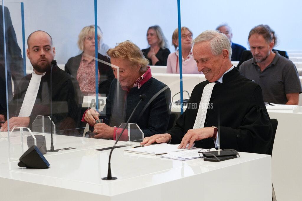 Peter Dejong Rob Meijer, lawyer for the Crimean museums waits for the verdict in a Dutch appeals court in Amsterdam, Tuesday Oct. 26, 2021, on ownership of a trove of Crimean historical artifacts that were loaned to an Amsterdam museum shortly before Russia annexed the region. A lower court ruled in 2016 that the treasures should be handed to the Ukrainian government. (AP Photo/Peter Dejong)