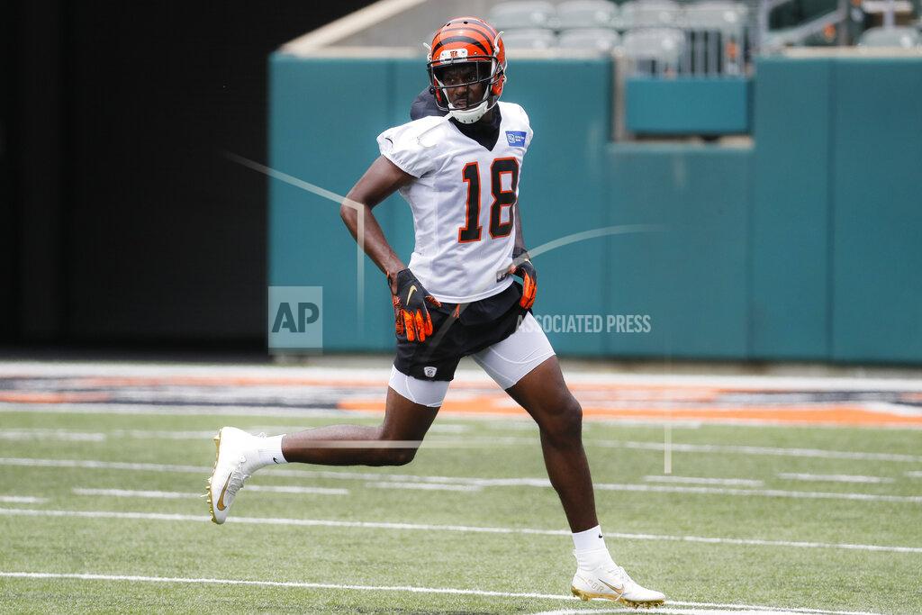 Bengals receiver A.J. Green running again after ankle injury
