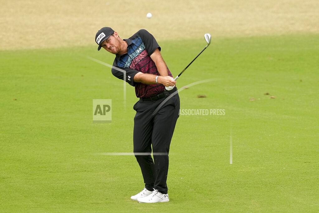 Matt York Mito Pereira, of Chile, hits from the fairway on the ninth hole during the second round of the PGA Championship golf tournament at Southern Hills Country Club, Friday, May 20, 2022, in Tulsa, Okla. (AP Photo/Matt York)