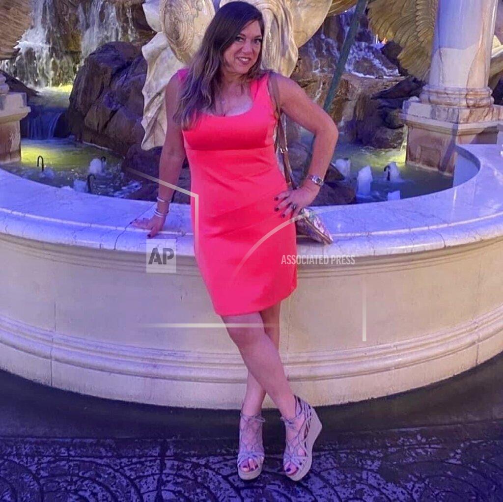 Uncredited This June 1, 2021 photo provided by Liz Segel shows Estelle Hedaya at Caesars Palace in Las Vegas. Ikey Hedaya is still waiting for closure almost a month after the Surfside condo collapse. He has given his DNA, talks frequently with the medical examiner and even reluctantly visited the collapse site to see for himself what is being done to find his big sister. Fifty-four-year-old Estelle Hedaya appears to be the only missing victim yet to be identified after the June 24 collapse. (Liz Segel via AP)