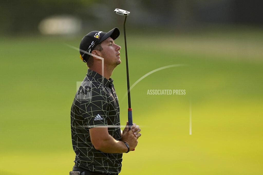 Eric Gay Lucas Herbert, of Australia, reacts after missing a putt on the seventh hole during the first round of the PGA Championship golf tournament at Southern Hills Country Club, Thursday, May 19, 2022, in Tulsa, Okla. (AP Photo/Eric Gay)