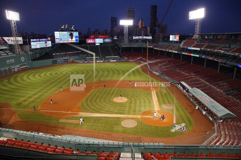 Michael Dwyer The Baltimore Orioles play against the Boston Red Sox during the third inning of an opening day baseball game at Fenway Park, Friday, July 24, 2020, in Boston. (AP Photo/Michael Dwyer)