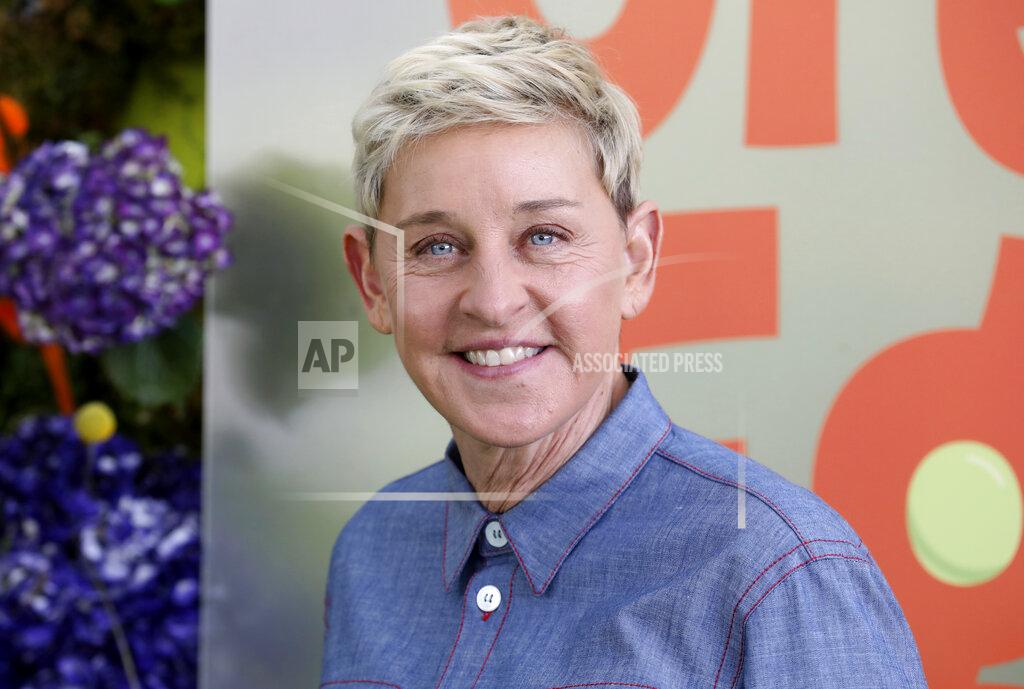 Mark Von Holden FILE - Ellen DeGeneres attends the premiere of Netflix's "Green Eggs and Ham" on Nov. 3, 2019, in Los Angeles. (Photo by Mark Von Holden /Invision/AP, File)