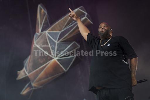 FILE - Killer Mike of Run The Jewels performs at the Reading Music Festival in England, Aug. 28, 2022. Hip-hop has been an integral part of social and racial justice movements.It&rsquo;s also been scrutinized by law enforcement and political groups because of their belief that hip-hop and its artists&rsquo; encourage violent criminality. Free speech advocates see the ongoing persecution of rappers as a proxy war primarily waged against Black and Latino people who are the early pioneers of the culture. For hip-hop artists who live under repressive regimes, &ldquo;dropping bars&rdquo; to air one&rsquo;s grievances against the government can mean time behind bars or worse. (Photo by Scott Garfitt/Invision/AP, File)