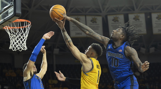 No. 13 Memphis extends winning streak to 10 games by beating Wichita State 112-86 - Vimarsana News