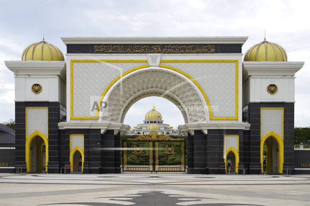 Vincent Thian The National Palace is seen in Kuala Lumpur, Malaysia, Sunday, Oct. 25, 2020. National Palace statement says Malay rulers has decided not to accede to Prime Minister Muhyiddin Yassin's request to declare a state of emergency. (AP Photo/Vincent Thian)