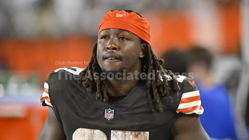 Kareem Hunt thrilled to re-sign with 'hometown' Browns... - Vimarsana News