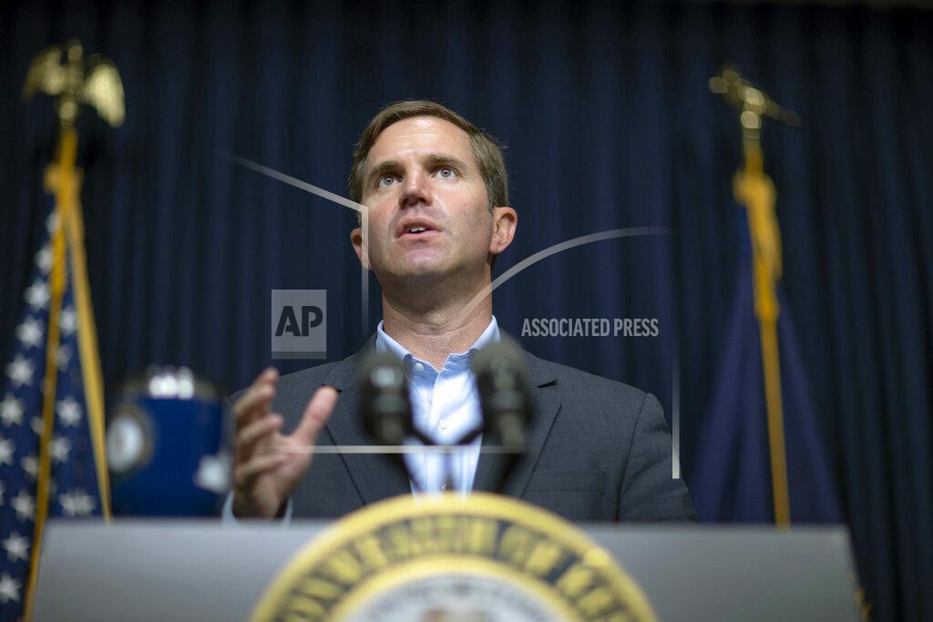 Ryan C. Hermens FILE - In this Monday, Aug. 23, 2021, file photo, Kentucky Gov. Andy Beshear speaks during a media briefing about the COVID-19 pandemic at the state Capitol in Frankfort, Ky. Beshear announced Saturday, Sept. 4, 2021, that he's calling the Republican-led legislature into a special session to shape pandemic policies as Kentucky struggles with a record surge of COVID-19 cases and hospitalizations. (Ryan C. Hermens/Lexington Herald-Leader via AP, File)