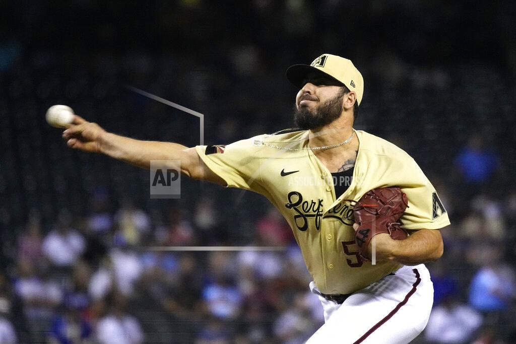 Rick Scuteri Arizona Diamondbacks pitcher Humberto Castellanos throws against the Los Angeles Dodgers in the first inning during a baseball game, Friday, Sept. 24, 2021, in Phoenix. (AP Photo/Rick Scuteri)
