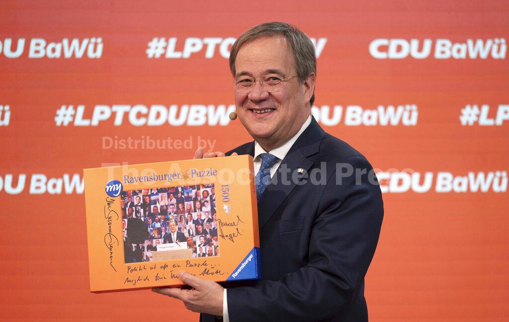 Online Party Conference CDU Baden W rttemberg Buy Photos AP Images 