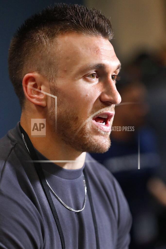 Wilfredo Lee San Francisco 49ers fullback Kyle Juszczyk smiles as he speaks during a media availability for the NFL Super Bowl 54 football game, on Tuesday, Jan. 28, 2020, in Miami. (AP Photo/Wilfredo Lee)
