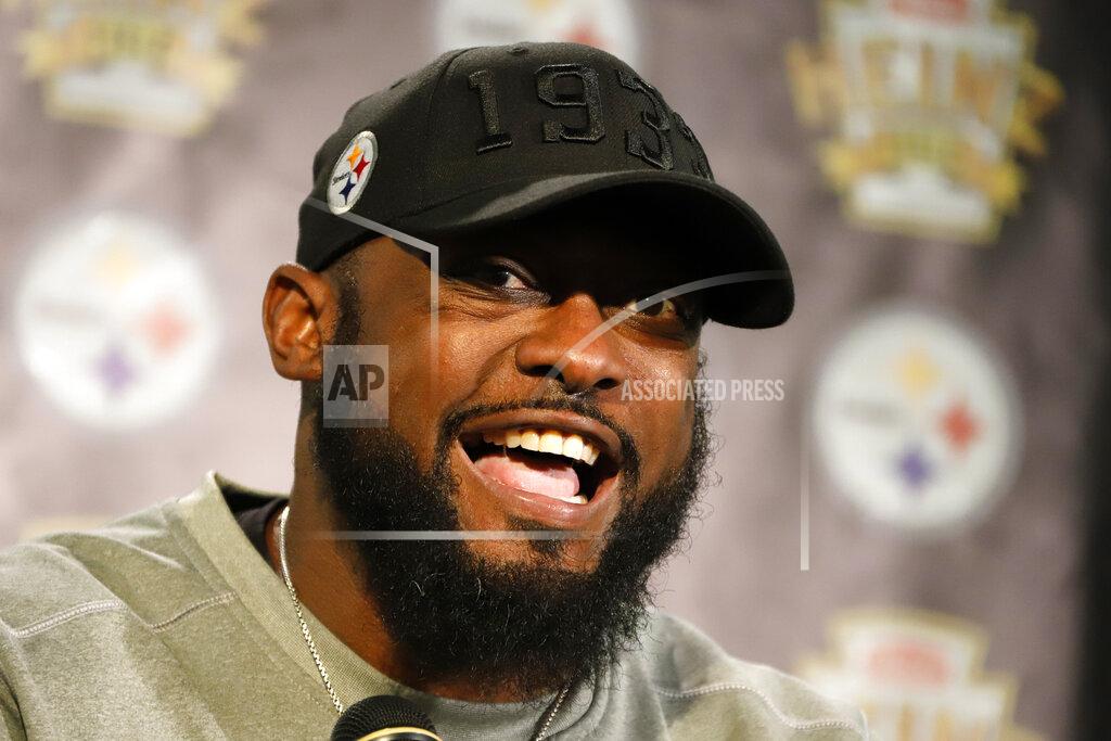 Gene J. Puskar Pittsburgh Steelers head coach Mike Tomlin meets with reporters after an NFL football game against the Cleveland Browns in Pittsburgh, Sunday, Dec. 1, 2019. (AP Photo/Gene J. Puskar)