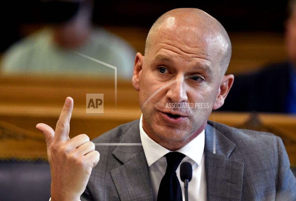 Sean Krajacic Corey Chirafisi, an attorney for Kyle Rittenhouse, speaks during a motion hearing in Kenosha, Wis., on Friday, Sept. 17, 2021. Rittenhouse traveled from his home in Antioch, Ill., about 20 miles (32 kilometers) to Kenosha on Aug. 25, 2020, after seeing a post on social media for militia to protect businesses. Rittenhouse faces multiple charges in the August 2020 shootings in Kenosha. (Sean Krajacic/The Kenosha News via AP)