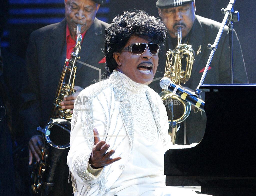 Patrick Semansky FILE - In this May 30, 2009 file photo, Little Richard performs at The Domino Effect, a tribute concert to New Orleans rock and roll musician Fats Domino, at the New Orleans Arena in New Orleans. ESPN is changing their “Monday Night Football” theme song. The season will feature a new version of Little Richard's hit “Rip It Up,” featuring new instrumentals and backup vocals from the Virginia-based band Butcher Brown. Hank Williams Jr. had sung the theme song for years in a version of his hit “All My Rowdy Friends Are Coming Over Tonight." (AP Photo/Patrick Semansky, File)
