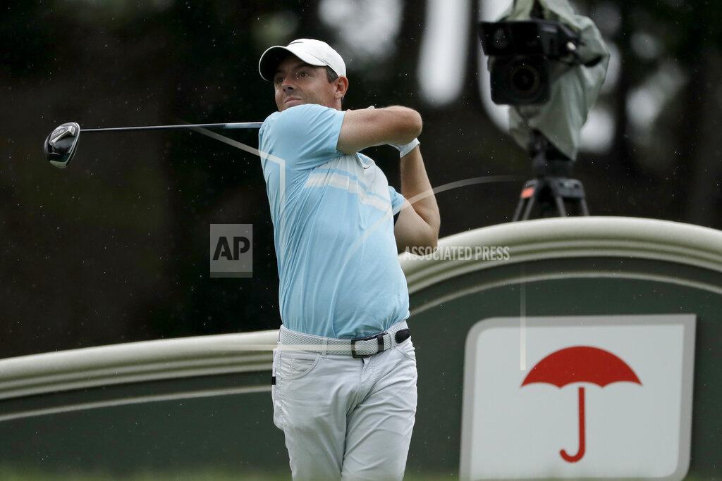 Frank Franklin Ii Rory McIlroy, of Northern Ireland, tees off on the 18th hole during the third round of the Travelers Championship golf tournament at TPC River Highlands, Saturday, June 27, 2020, in Cromwell, Conn. (AP Photo/Frank Franklin II)