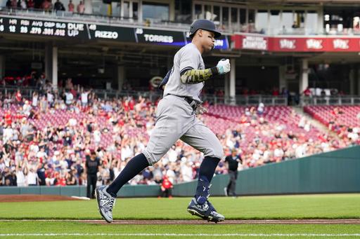 Judge's 4th hit puts Yanks ahead in 7-4 win over Reds after Hicks cut - Vimarsana News